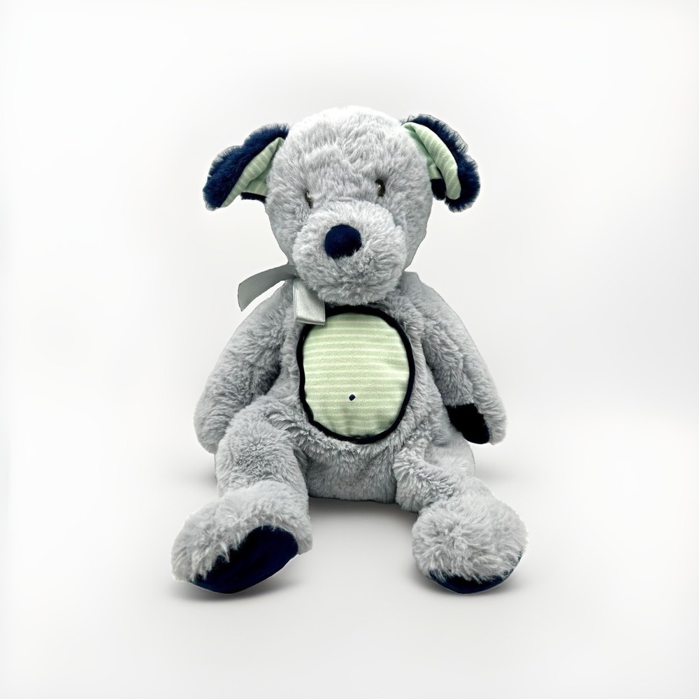 Douglas Baby Plumpie Plush Puppy Dog Blue Understuffed Lovable Slouchy Soft 12in